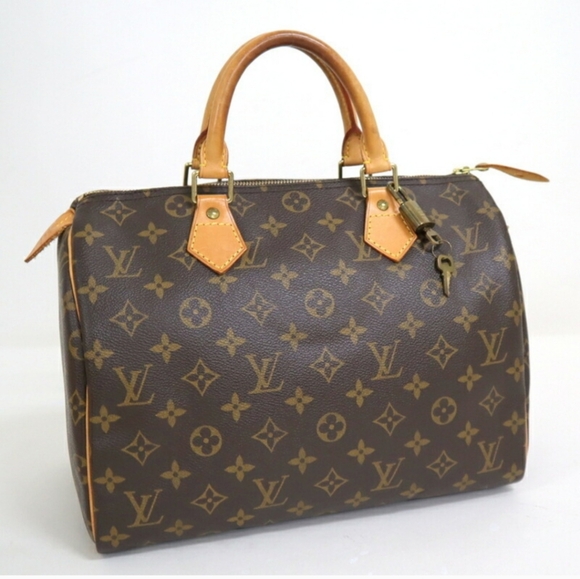 Louis Vuitton Handbags - Louis Vuitton Monogram Canvas Handbag Speedy 30